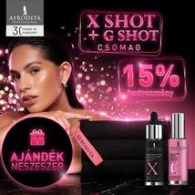 Afrodita Beauty bag X SHOT és G SHOT ajándék neszeszerrel