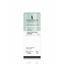 Afrodita PURE SKIN SOLUTION Mattító, pórusösszehúzó fluid zsíros, tisztátalan és vegyes bőrtípusra