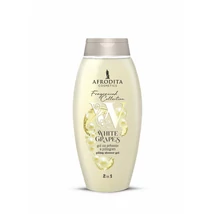 Afrodita FEHÉR SZŐLŐ 2 az 1-ben Peeling olajos tusoló gél