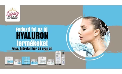 Hyaluron 24h – Szabadalmaztatott, természetes hialuronsavval az extrém hidratáltságért és fiatalos bőrért