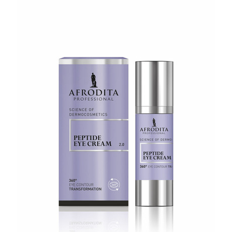 Afrodita 3PEPTIDES Szemkörnyékápoló krém ráncok, sötét karikák ellen 2.0 Afrodita 3PEPTIDES Szemkörnyékápoló krém ráncok, sötét karikák ellen 2.0