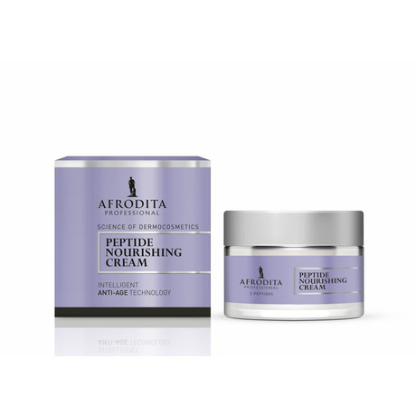 Afrodita 3PEPTIDES Tápláló krém száraz bőrtípusra Afrodita 3PEPTIDES Tápláló krém száraz bőrtípusra