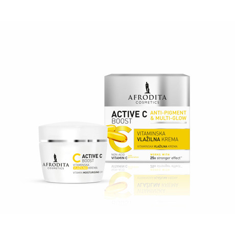 Afrodita ACTIVE C BOOST Hidratáló krém