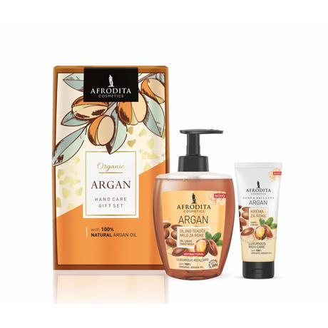 Afrodita ORGANIC ARGAN Kézápoló ajándékcsomag