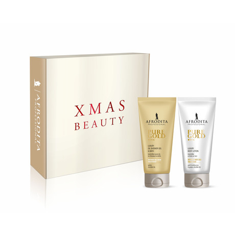 Afrodita XMAS GOLD Testápoló ajándékcsomag