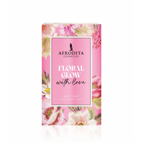 Afrodita FLORAL GLOW WITH LOVE Testápoló ajándékcsomag     