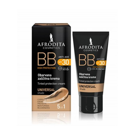 Afrodita BB Színezett Anti-age krém SPF 30