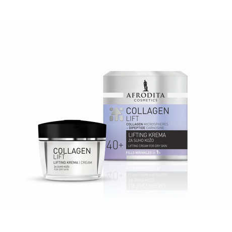 Afrodita COLLAGEN LIFT Krém száraz bőrtípusra