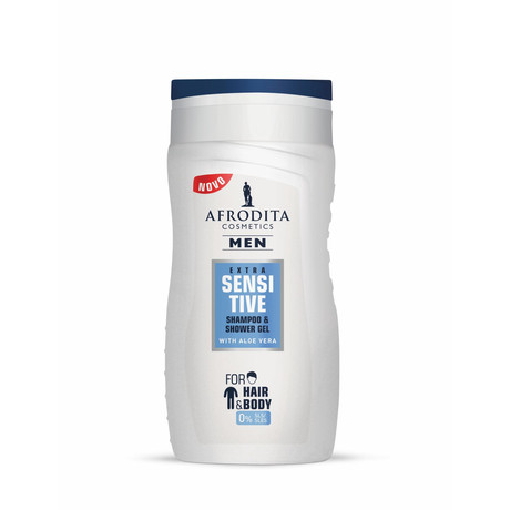 Afrodita MEN EXTRA SENSITIVE sampon és tusoló gél
