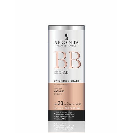 Afrodita MULTIACTIVE BB Szinezett Anti-Age krém SPF 20 2.0