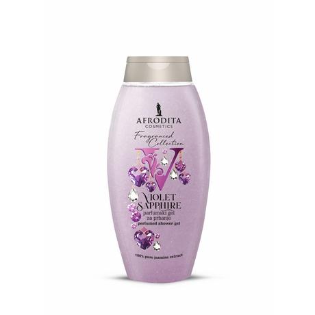 Afrodita VIOLET SAPPHIRE - LILA ZAFÍR Illatos tusoló gél