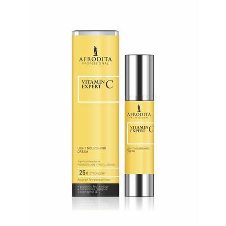Afrodita VITAMIN C EXPERT Könnyű tápláló krém normál, száraz bőrtípusra Afrodita VITAMIN C EXPERT Könnyű tápláló krém normál, száraz bőrtípusra
