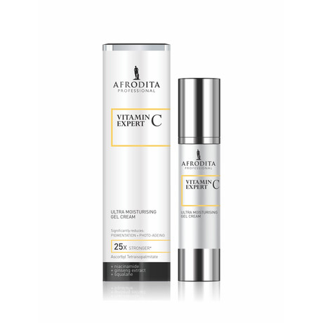 Afrodita VITAMIN C EXPERT Ultrahidratáló krémgél normál, vegyes bőrtípusra