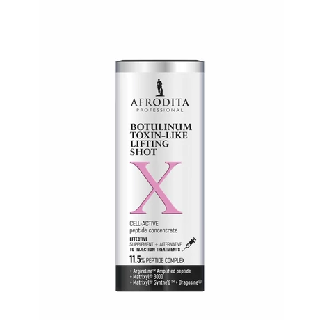 Afrodita BEAUTY FILLER SHOTS MULTIACTIVE Botulinum Toxin-Hatású Peptides SHOT