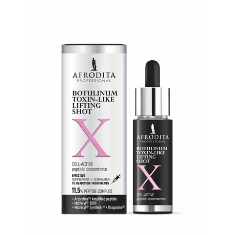 Afrodita BEAUTY FILLER SHOTS MULTIACTIVE Botulinum Toxin-Hatású Peptides SHOT