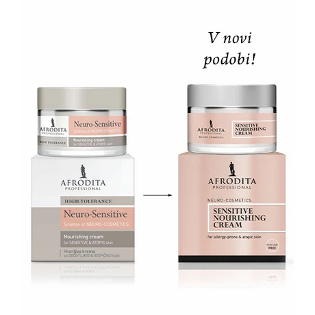Afrodita NEURO SENSITIVE Tápláló krém érzékeny, atópiás bőrre