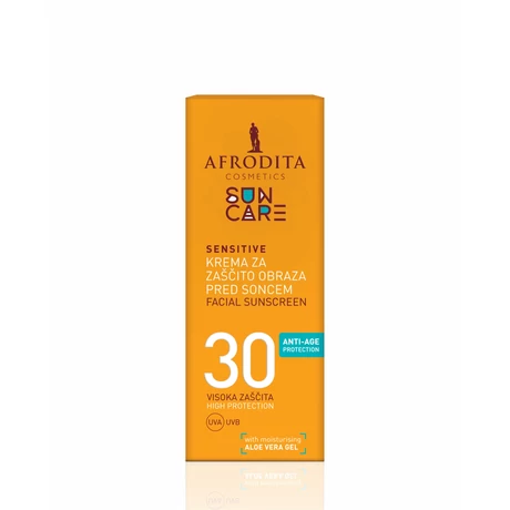 Afrodita SUN CARE Sensitive Napozókrém F30