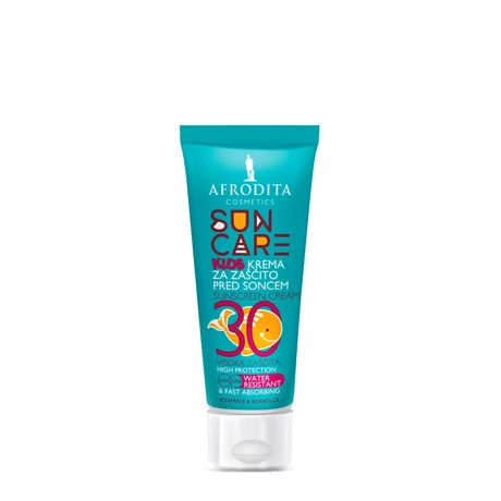 Afrodita SUN CARE Kids sensitive napozó krém F30