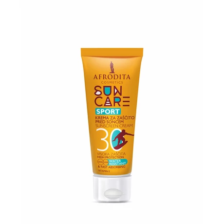 Afrodita Sun Care Sport Krém F30 vízálló