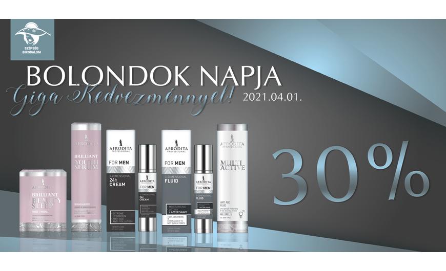 BOLONDOK NAPI AKCIÓ 2021. 04.01. -30%
