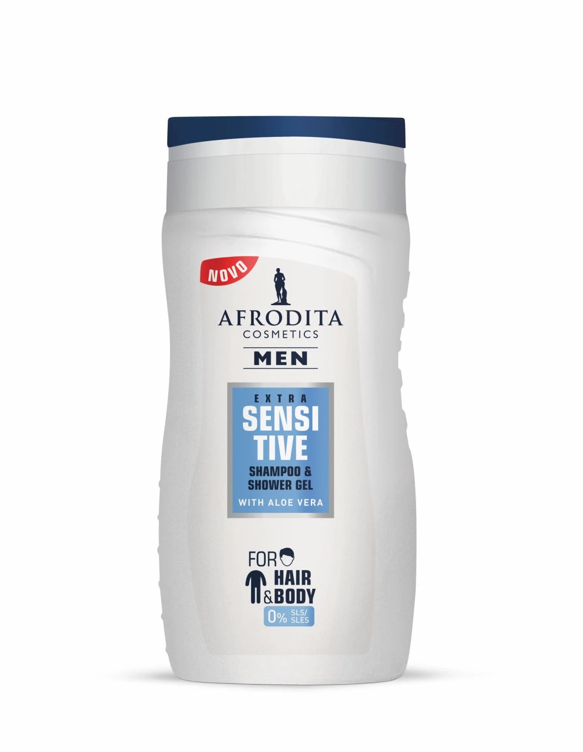 Afrodita MEN EXTRA SENSITIVE sampon és tusoló gél