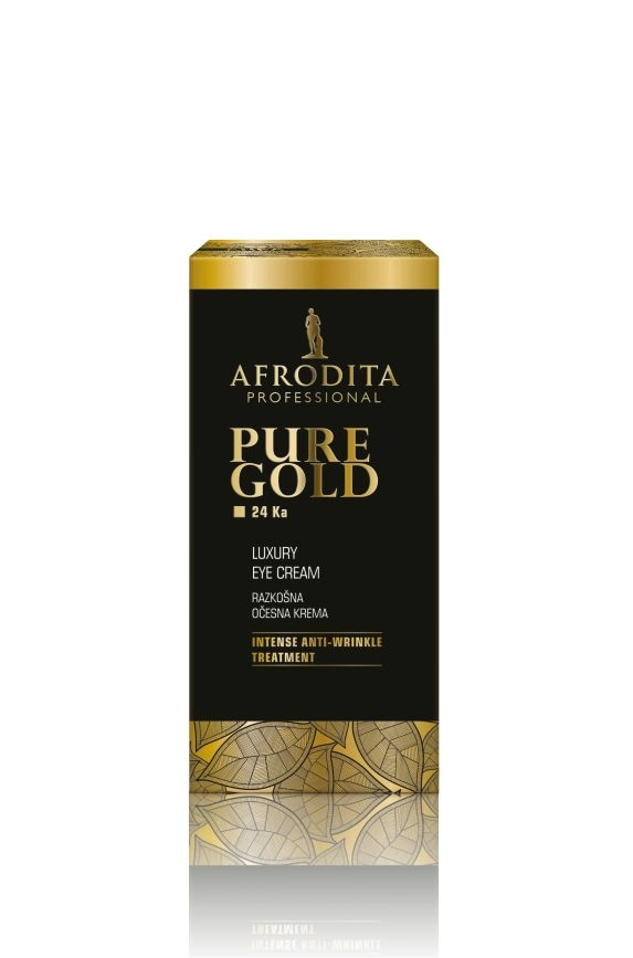 Afrodita PURE GOLD 24 Ka LUXURY szemránckrém